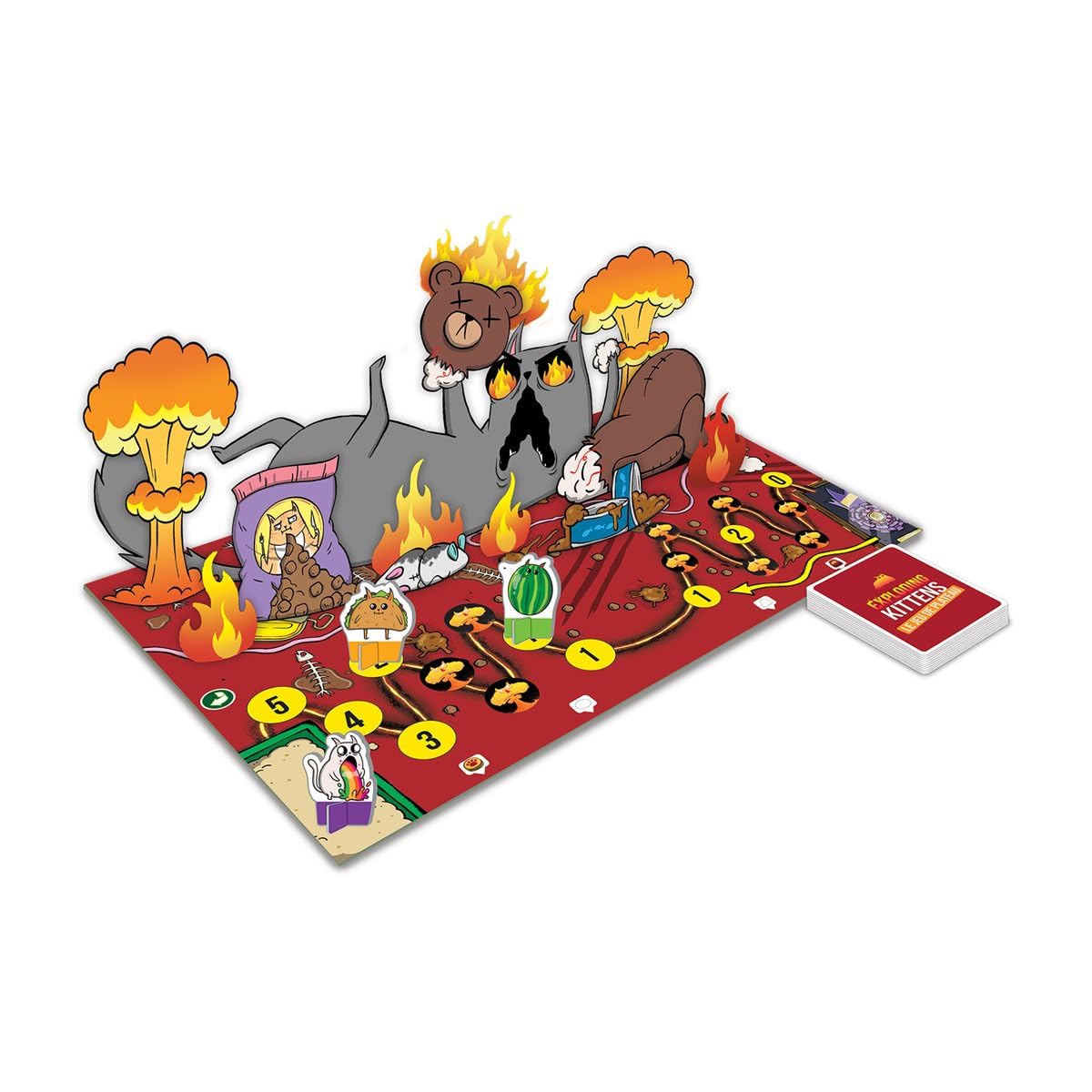 Exploding Kittens Super Fan Edition Board Game