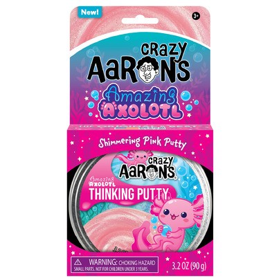 Crazy Aarons Amazing Axolotl Thinking Putty