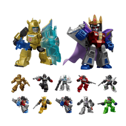 Blokees Transformers Galaxy Version Defender 02 The Overthrow Blind Box Full Case Set Of 12