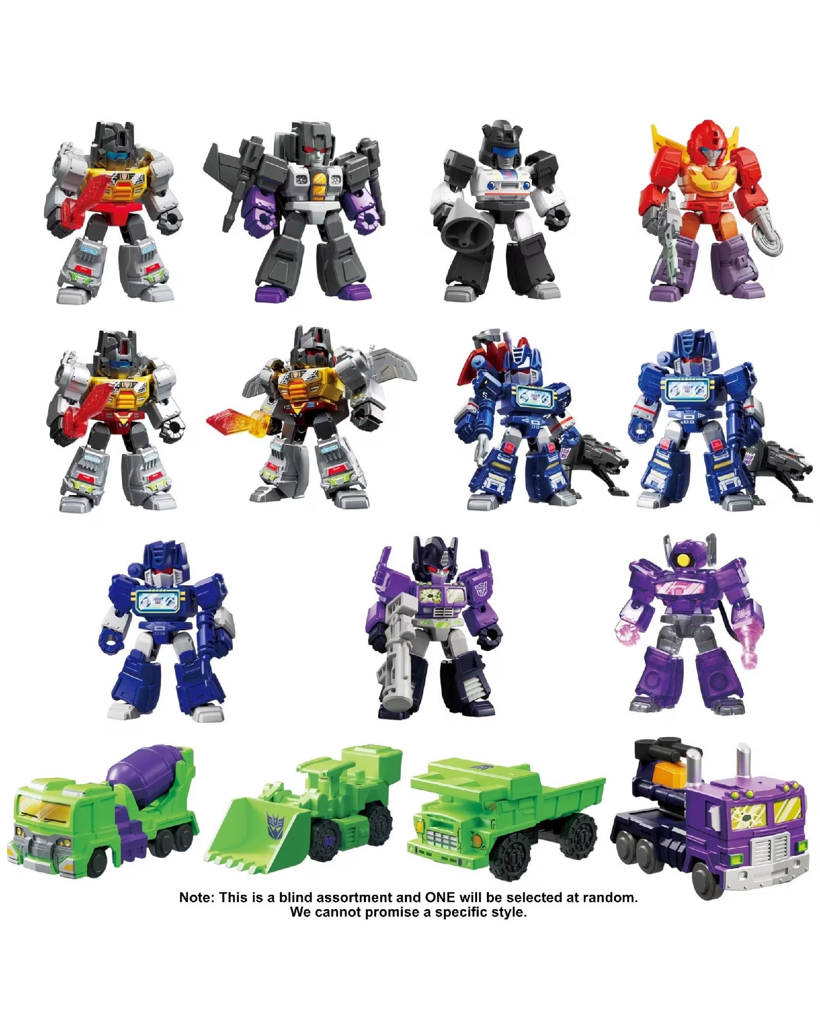 Blokees Transformers Galaxy Version Defender 03 Heavy Metal War Model Kit Blind Box