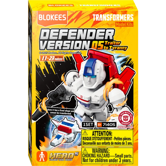 Blokees Transformers Defender Version 05 Traitor To Tyranny Model Kit Blind Box