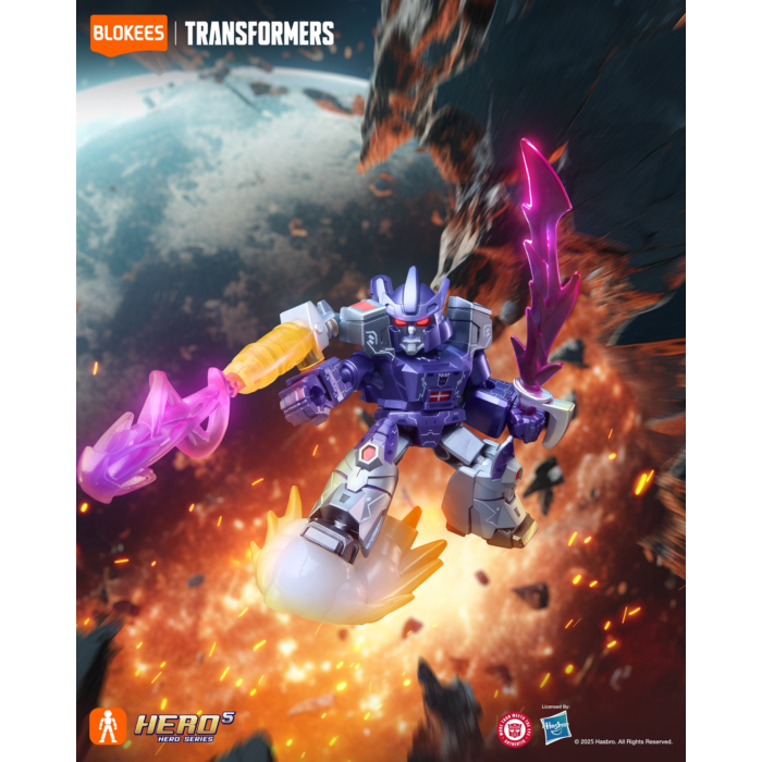 Blokees Transformers Defender Version 05 Traitor To Tyranny Model Kit Blind Box
