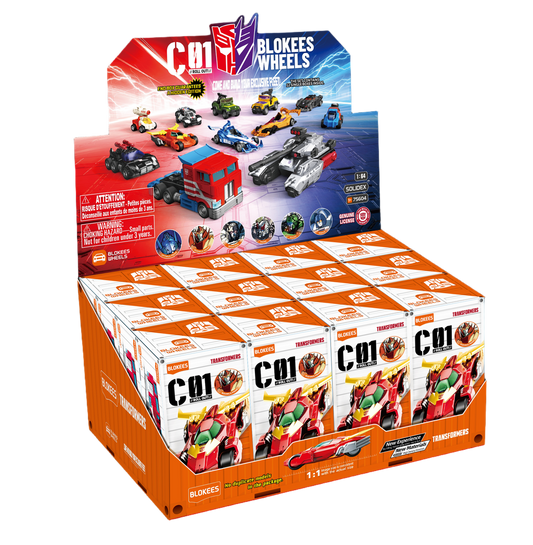 Transformers Wheels Roll Out Box C1 [12 Packs]