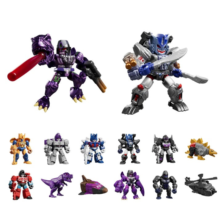 Blokees Transformers Defender Version 06 Brutal Fang Mini Model (blind Box)