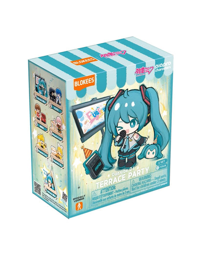 Hatsune Miku - Terrace Party Vb01 Blind Box Articulated Model Kit (single Unit) Blokees
