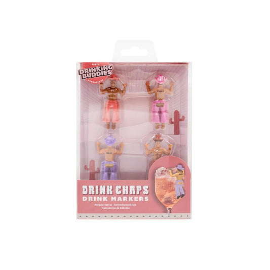 Drink Chaps Drink Markers Set Of 4