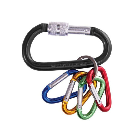 Locking Carabiner Set Of 5