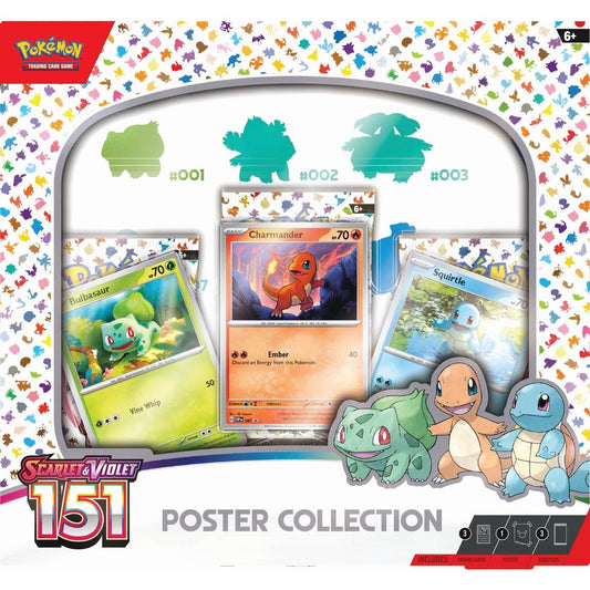 Pokemon Tcg: Scarlet & Violet 3.5: 151  Poster Collection