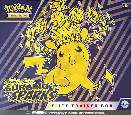 Pokémon Tcg: Scarlet And Violet - Surging Sparks Elite Trainer Box