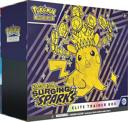 Pokémon Tcg: Scarlet And Violet - Surging Sparks Elite Trainer Box