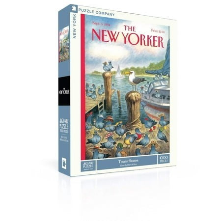 New York Puzzle Company Tourist Season 1000 Piece Puzzle