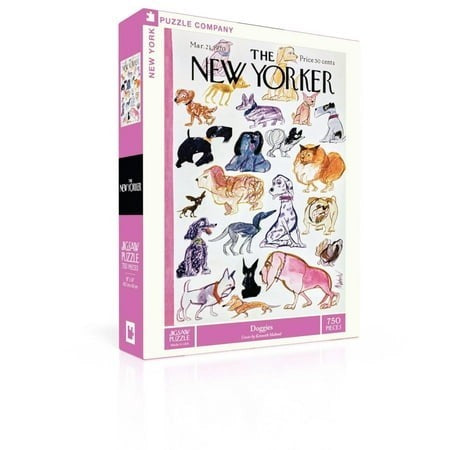 New York Puzzle Company Doggies 750 Piece Jigsaw Puzzle