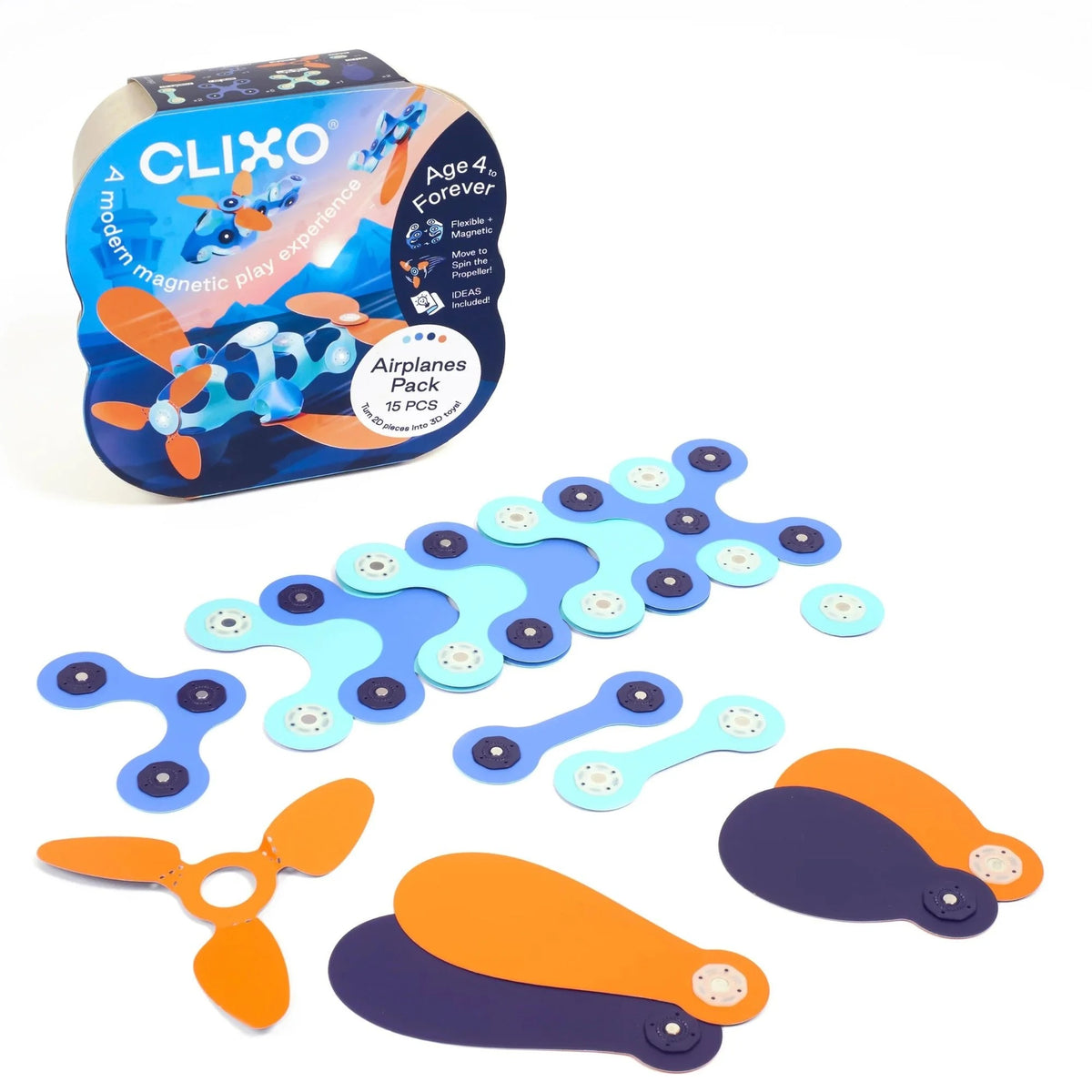 Clixo Airplanes Pack 15pc