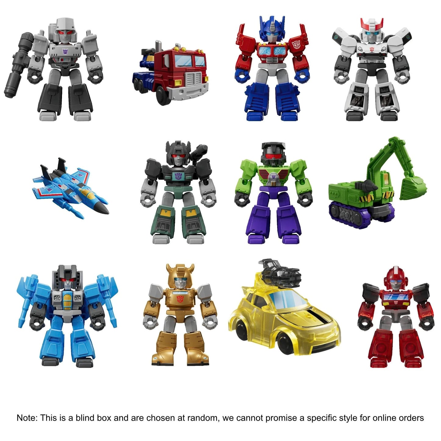 Blokees Transformers Gvd01 Galaxy Shining Model Kit Blind Box