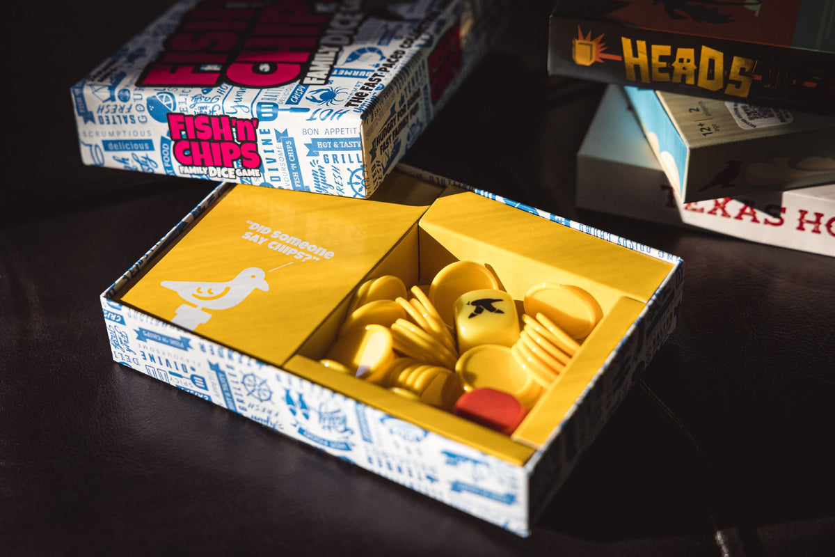 Fish & Chips Family Dice Game