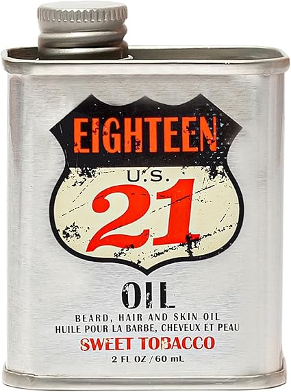 18.21 Man Made Sweet Tobacco Oil 2 Oz For Men