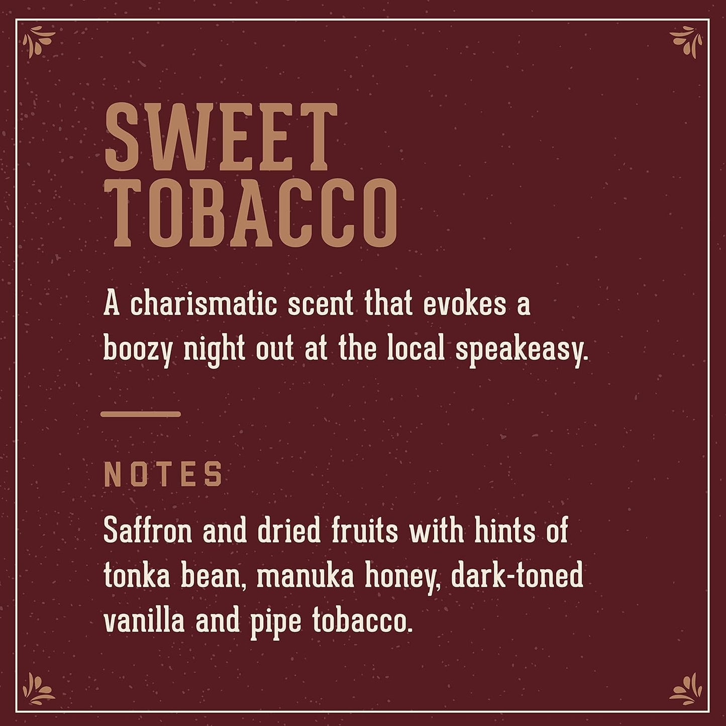18.21 Man Made Sweet Tobacco Oil 2 Oz For Men