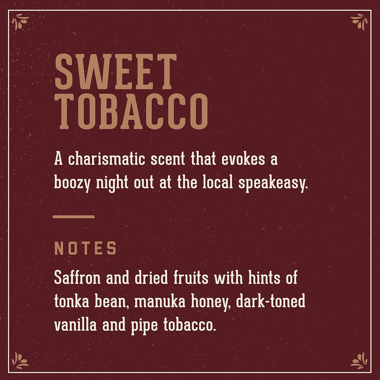 18.21 Man Made Sweet Tobacco Oil 2 Oz For Men