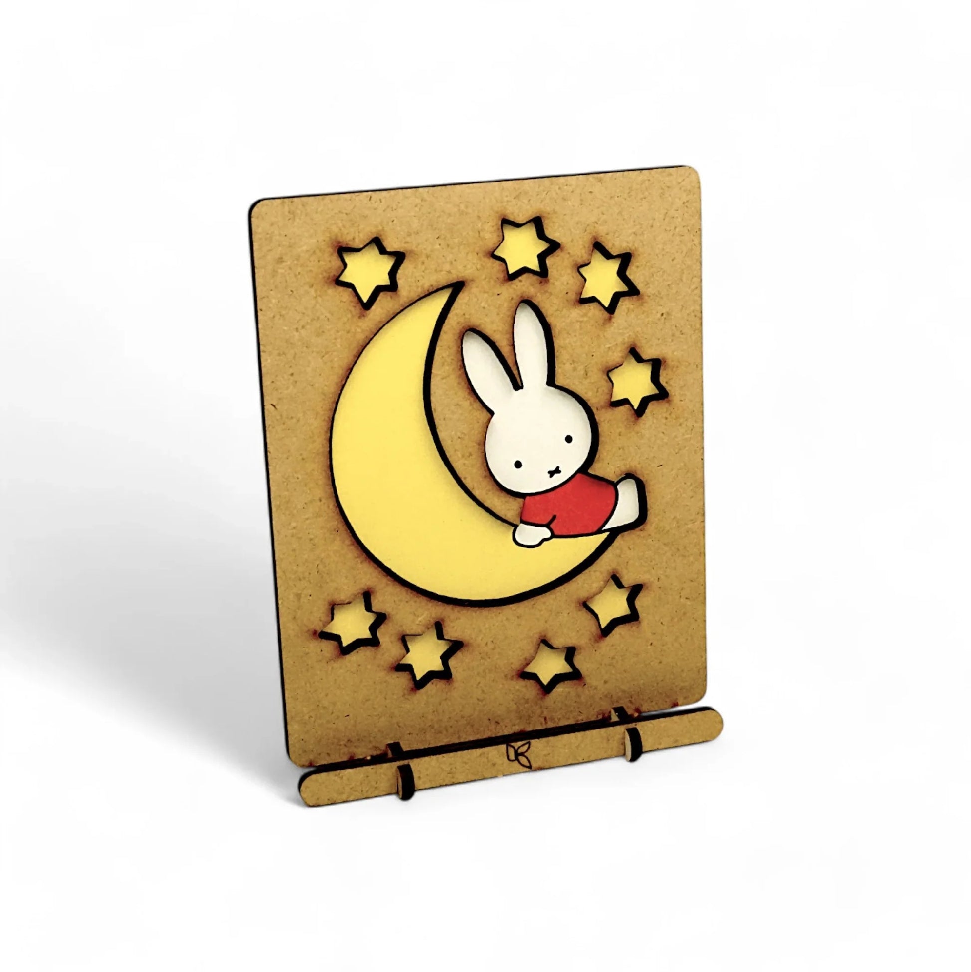 Komoni Miffy On The Moon Pop Up Art