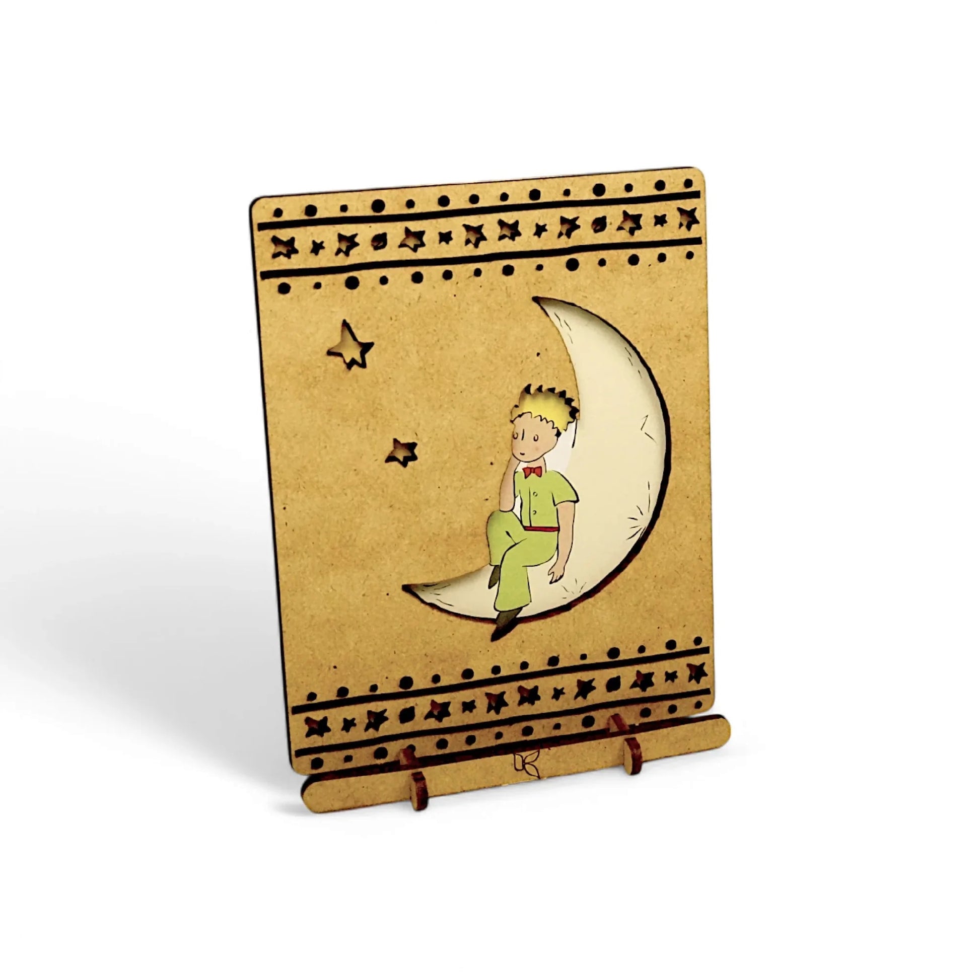 Komoni Le Petit Prince On The Moon Pop Up Art