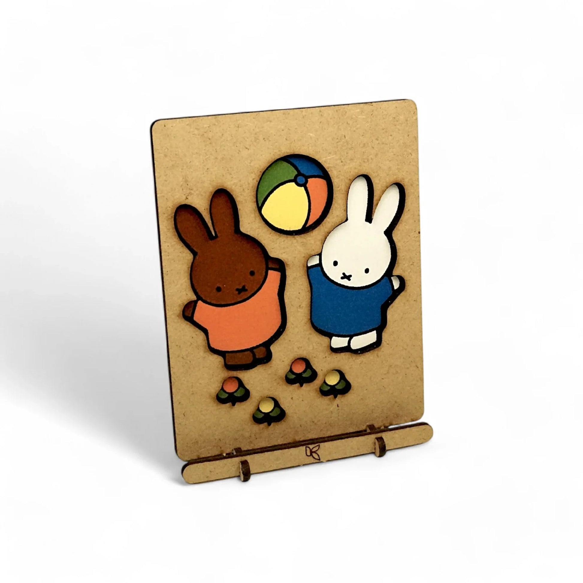 Komoni Miffy And Nina Pop Up Art