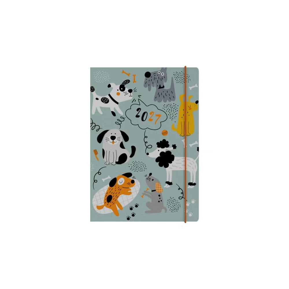 Diary 2027 Collins Maru A5 Wtv Dogs