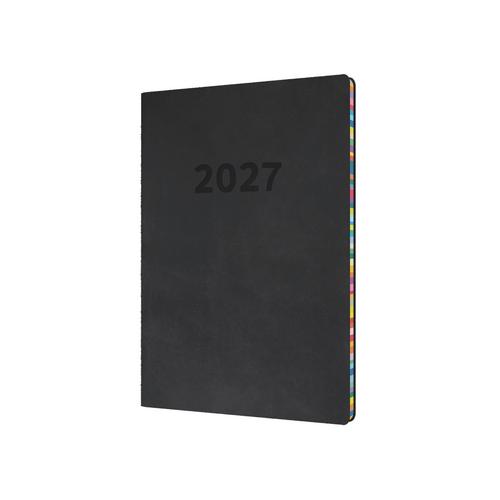 Diary 2027 Collins Edge A5 Wtv Charcoal