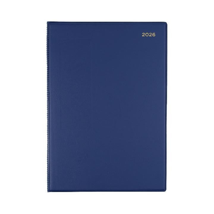 Diary 2027 Belmont A4 Dtp Navy