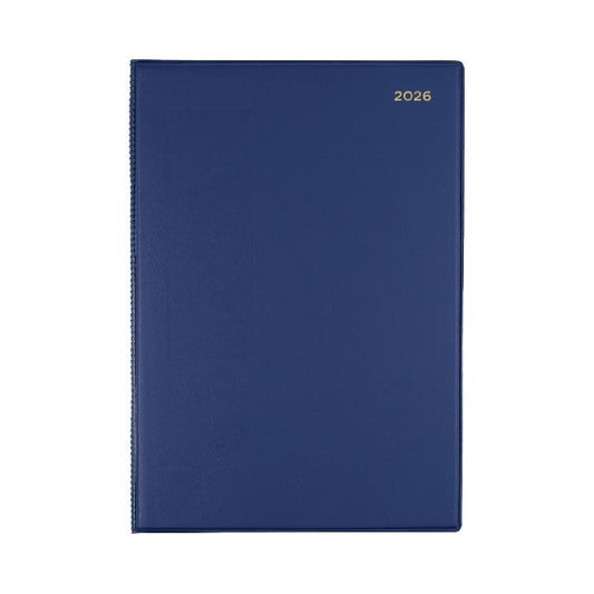 Diary 2027 Belmont A4 Dtp Navy