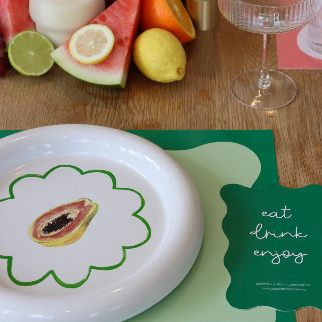 Papya Summer Fruit Plate