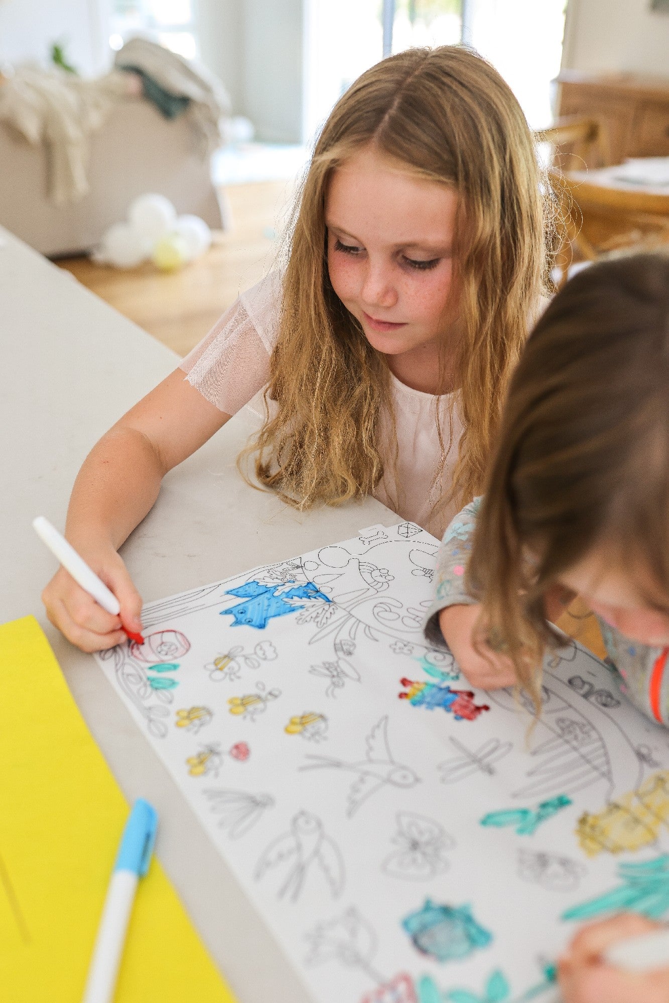 Reusable Scribble Mat Set | In The Garden