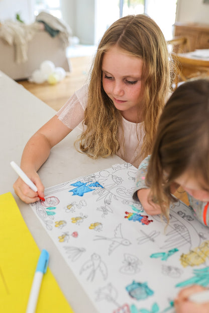 Reusable Scribble Mat Set | In The Garden