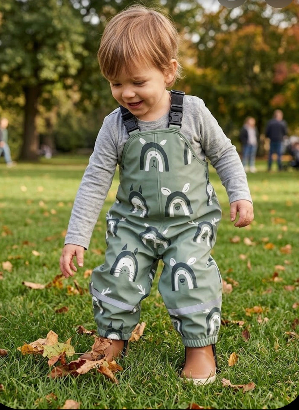 Silly Billyz Waterproof Overall Animal Sml