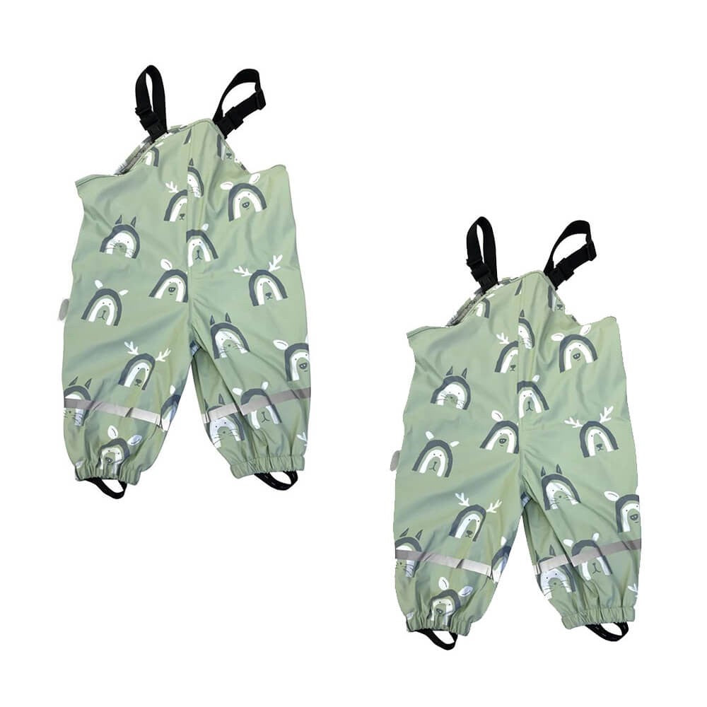 Silly Billyz Waterproof Animal Print Overall - Large