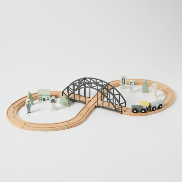 Zookabee Wooden Train Set