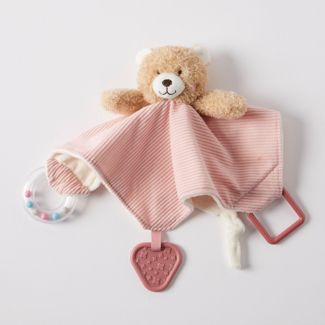 Jiggle & Giggle Huggies Comfort Teddy Bear Pink
