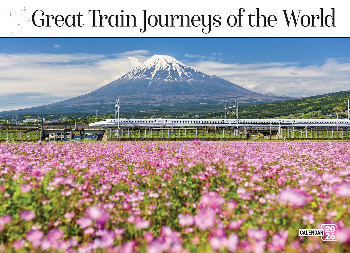 Calendar 2026 Great Train Journeys Of The World 335x242mm 