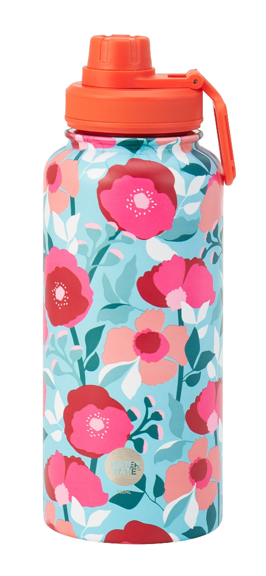 Water Bottle Sherbet Poppies 950ml