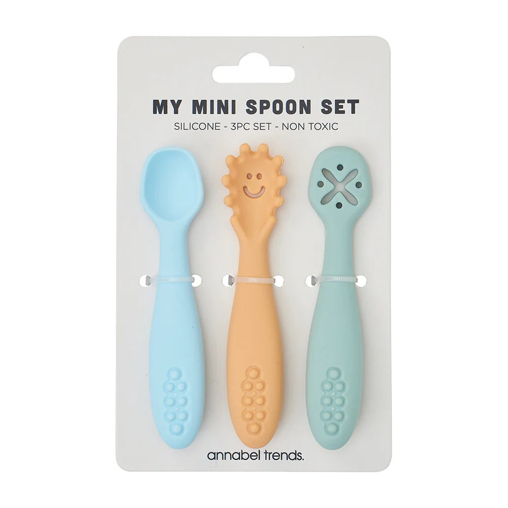 Silicon Cutlery Set (3pc) - Seaside