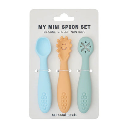 Silicon Cutlery Set (3pc) - Seaside