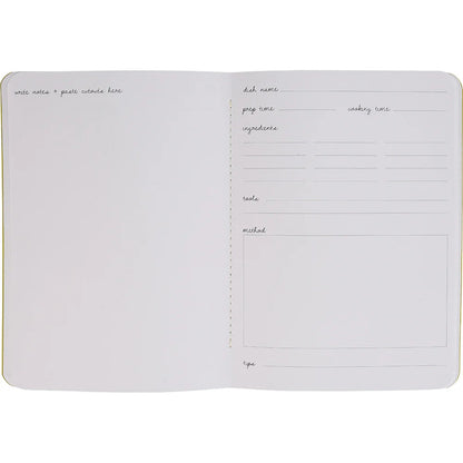 Recipe Journal - Set Of 3
