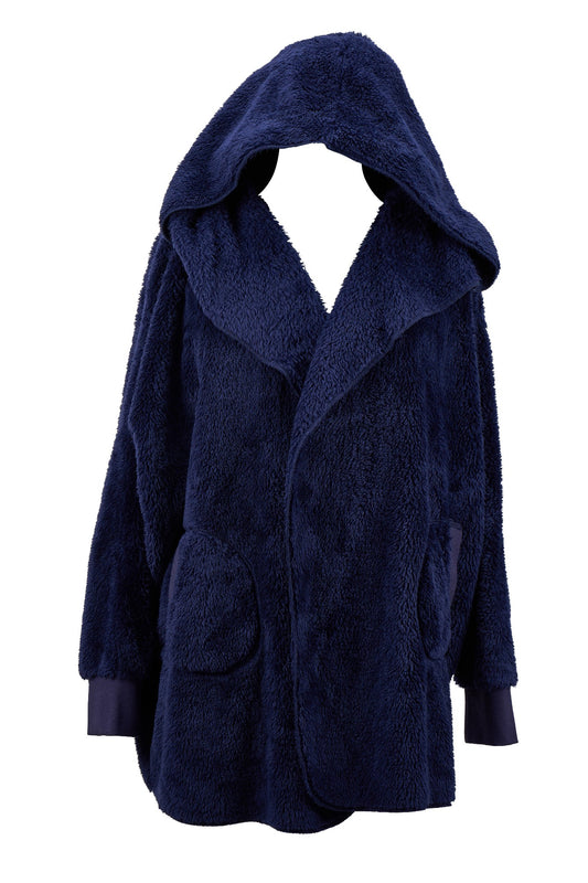 Cosy Luxe Cardi Robe - Navy