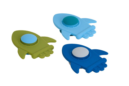 Silicone Rocket Spinner - Assorted Colours