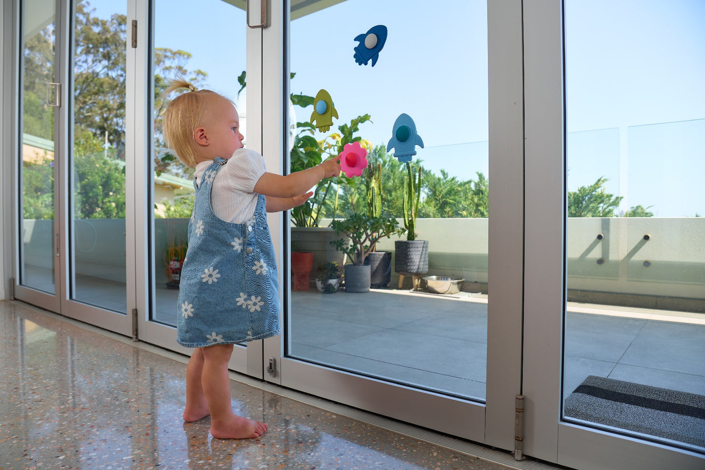 Silicone Rocket Spinner - Assorted Colours