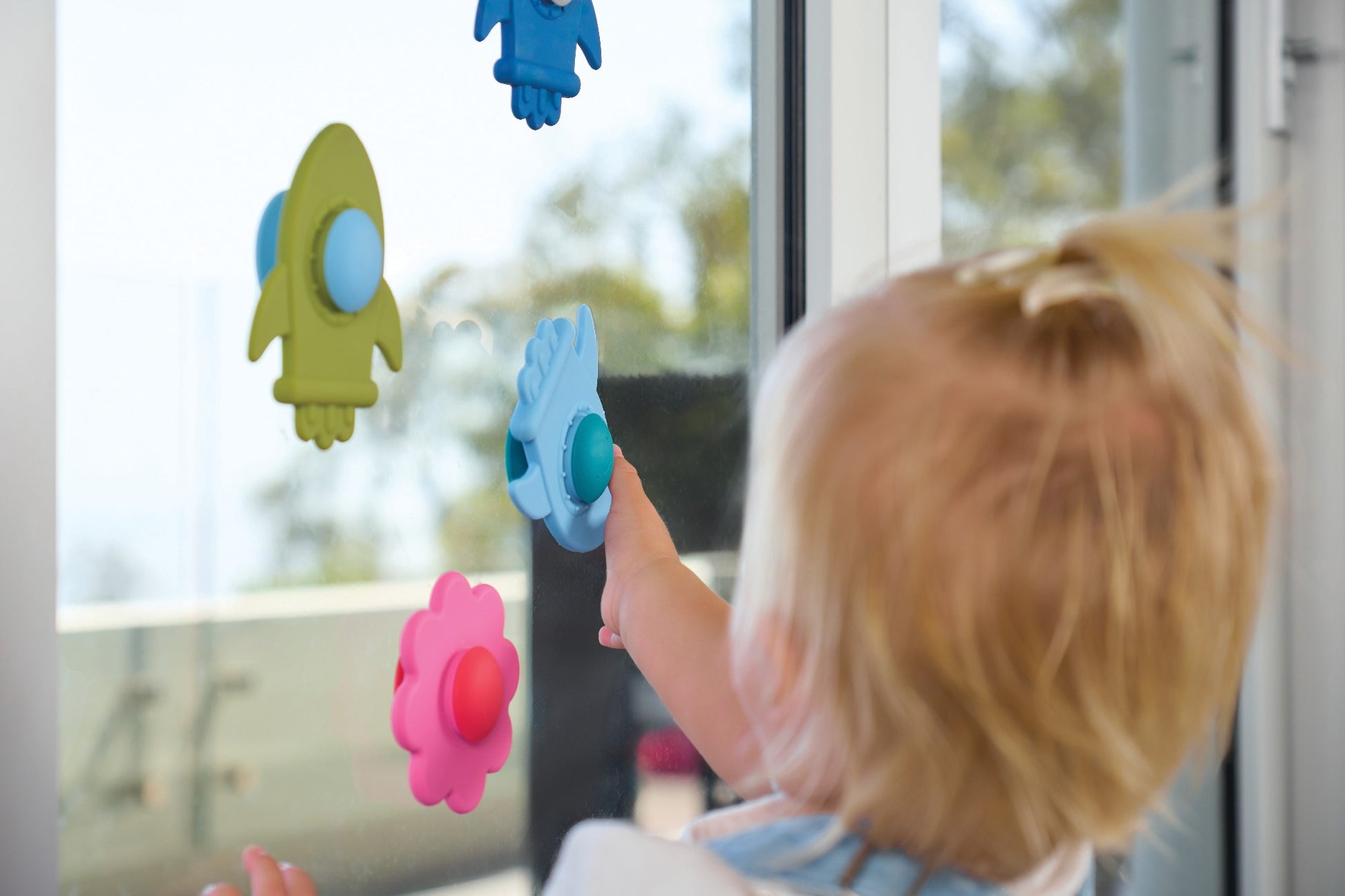 Silicone Rocket Spinner - Assorted Colours