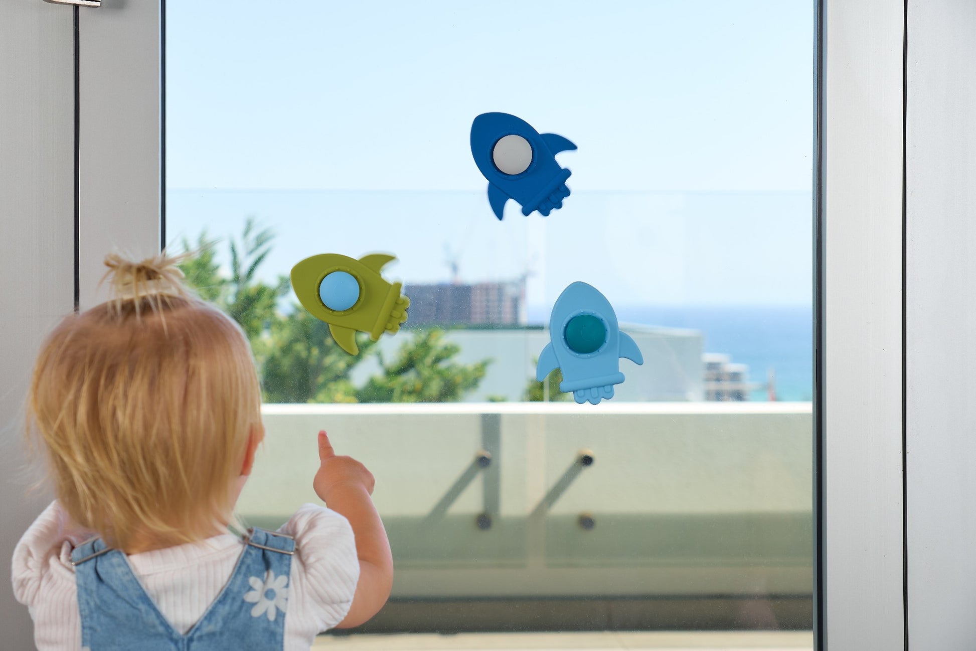 Silicone Rocket Spinner - Assorted Colours