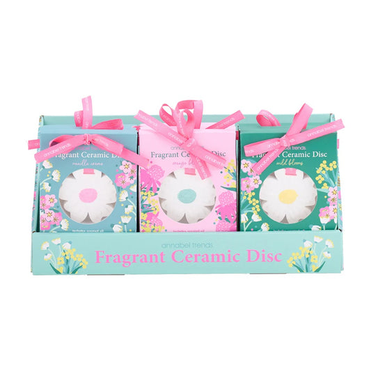 Fragrant Ceramic Disc - Wildflower Assorted