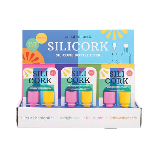 Silicork Wine Stopper Pack Of 2