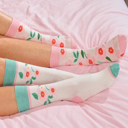 Socks - Meadow Blush Boxed 2pc