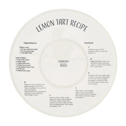 Serving Plate - Lemon Plate For Cakes And Tarts